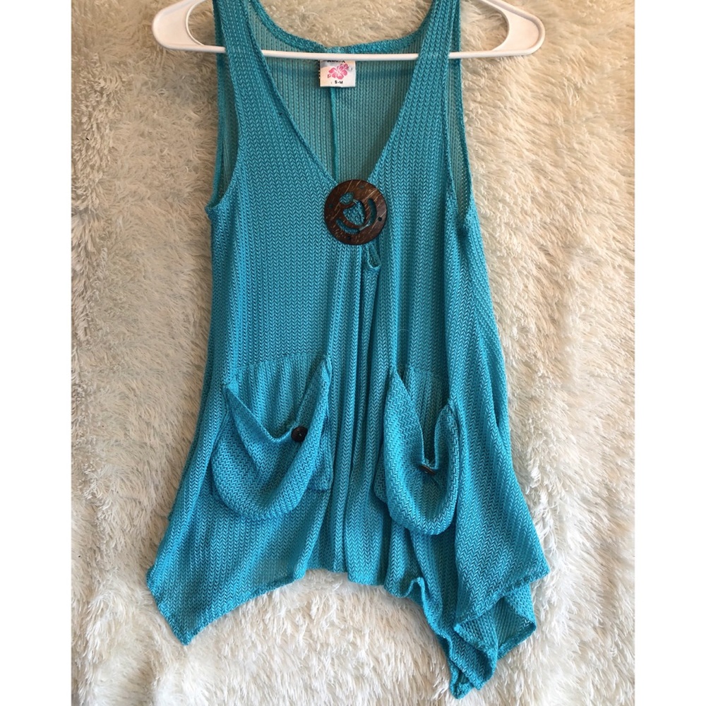 Beach cover-up shirt!